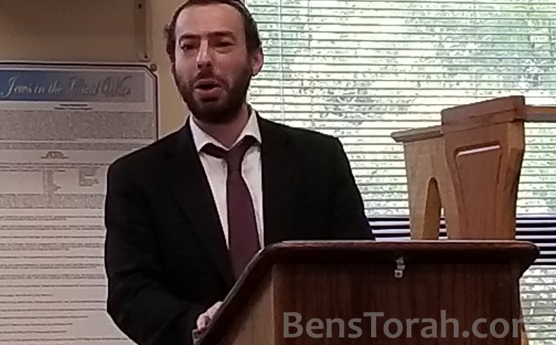 Rabbi Binyomin Thumim -  Kiddush Without Drinking