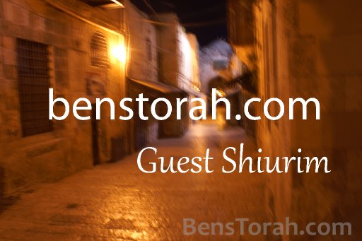 Guest Shiurim